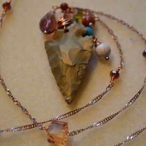 Arrowhead and Sparkle Necklace!